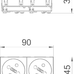 Prise de courant double 33 ° rouge GEK33P2R SCHEMA.jpg