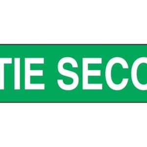 Étiquette de signalisation, SORTIE SECOURS (étroite) LUM10408.jpg