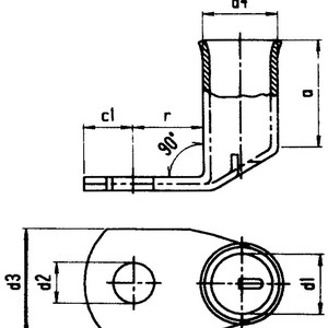 Cosses équerres à sertir cuivre étamé XCT Cosse cuivre équerre XCT schema.jpg