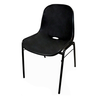 Chaises coquilles empilables chaise coq noire.jpg