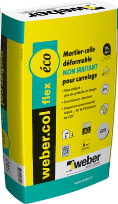 Mortier-colle déformable non irritant pour carrelage flex éco 25 kg MORTIERCOLFLEX.jpg