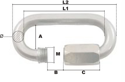 Maillon Rapide Maillon rapide cotes 1.jpg