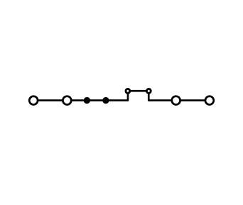 Borne de passage pour 4 conducteurs section 2,5 mm² avec ouverture de test 2002-1802 3.jpg