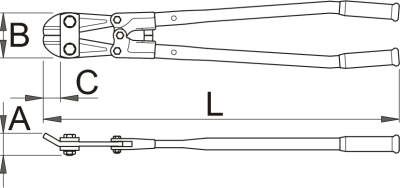 Coupe boulon tête oblique AC 350 schema.png