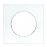 Plaque simple blanc